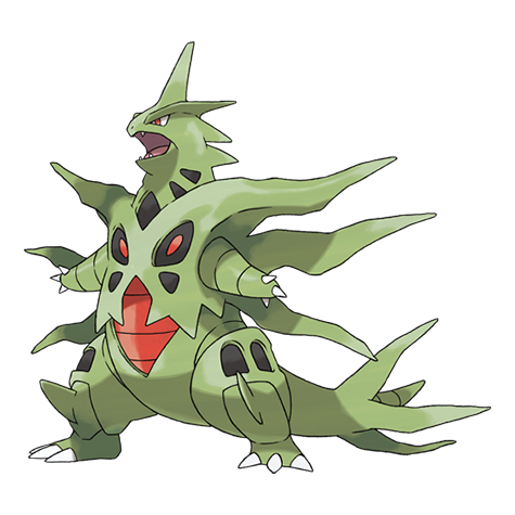 Tyranitar Mega official artwork