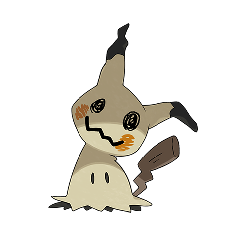 Mimikyu Totem Disguised official artwork