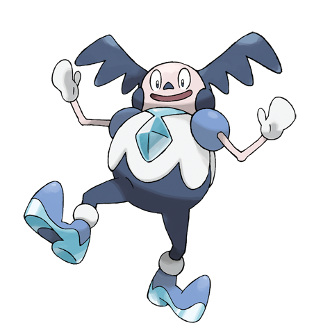 Mr Mime Galar official artwork
