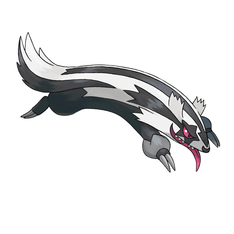 Linoone Galar official artwork