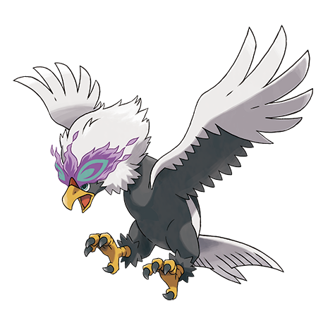 Braviary Hisui official artwork