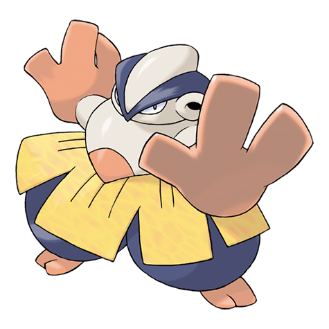 Hariyama official artwork