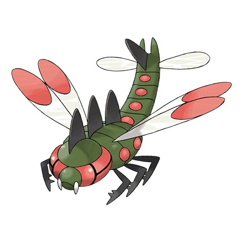 Yanmega official artwork