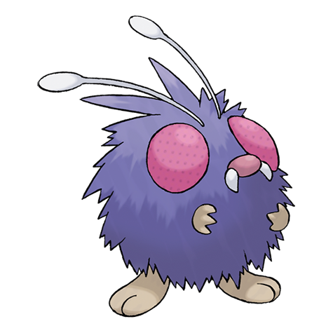 Venonat official artwork