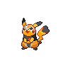 Pikachu Libre shiny sprite