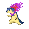 Typhlosion Hisui shiny sprite