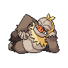 Slaking shiny sprite